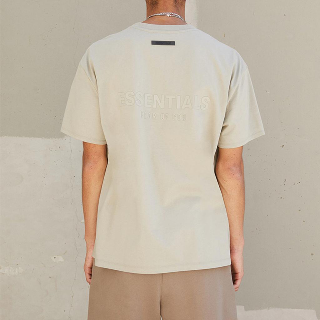 Fear of God Essentials Short Sleeve Tee Unisex Tops Pistachio-Green FOG-FW21-007