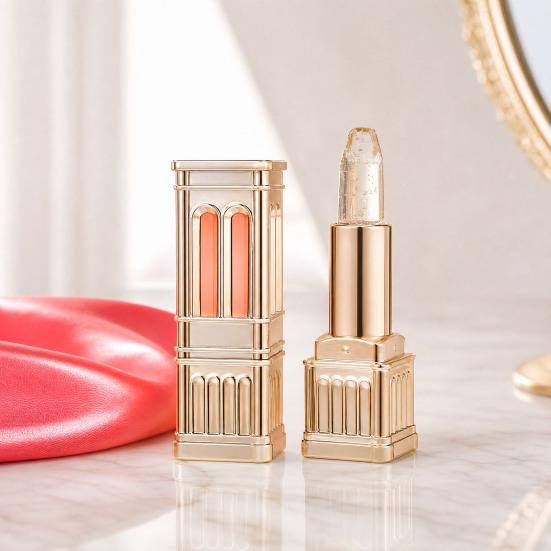 3.8G Color Changing Lipstick for Women, Hydrating Moisturizing Skin-Adaptive Lip Balm, Long-Lasting Waterproof PH Adjusting Clear Lip Gloss
