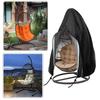 With Zipper Egg Chair Cover Heavy Duty Hanging Chair Cover Wicker Egg Swing Chair Covers  Outdoor