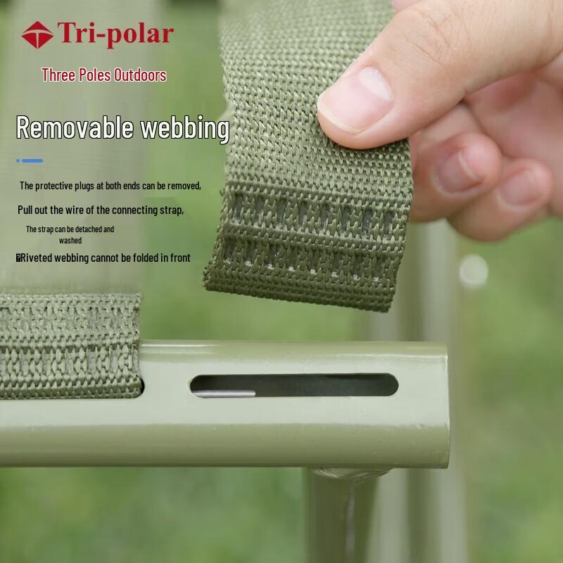 Tri-polar Portable Folding Outdoor Stool