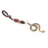 Copper Snake Vintage Handmade Brass Key Foddle Pure Zodiac Disc Belt Hanging Car Key Foot Pendant