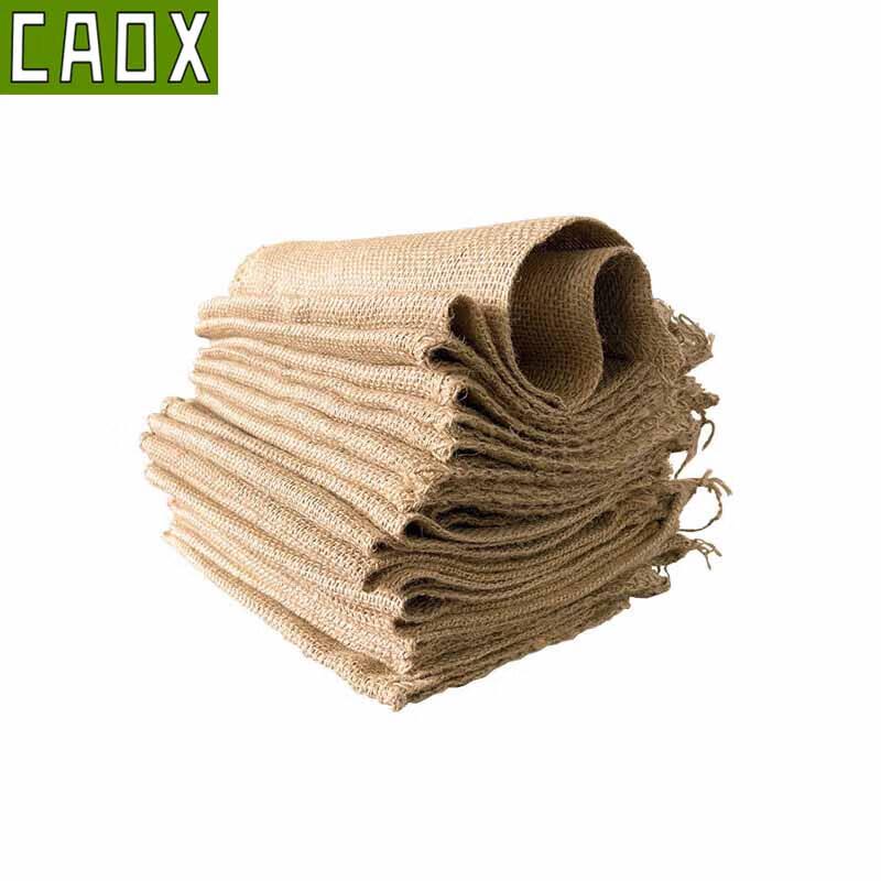 CAOX Jute Flood Control Burlap Sacks