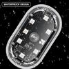 Car LED Interior Footwell Light LED Sensor RGB Remote Control Strobe Wireless Atmosphere Light USB Charging Touch Night Light