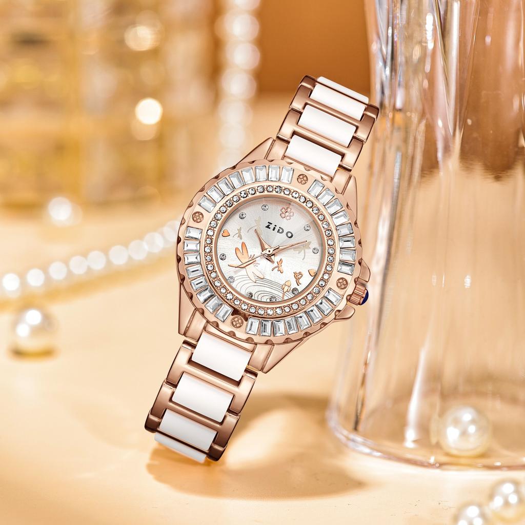 Women Rhinestone Quartz Watch Female Minimalist Wristwatches