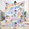 Rainbow Friends Customize Your Name Blanket Cozy Customizable Blanket Warmthful Decor Throw For Living Room Bedding Picnics Chair