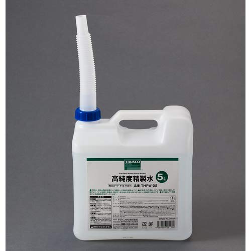 TRUSCO High Purity Purified Water 5L THPW-05