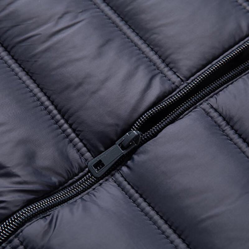 ROMON Men's Stand-Collar Puffer Jacket