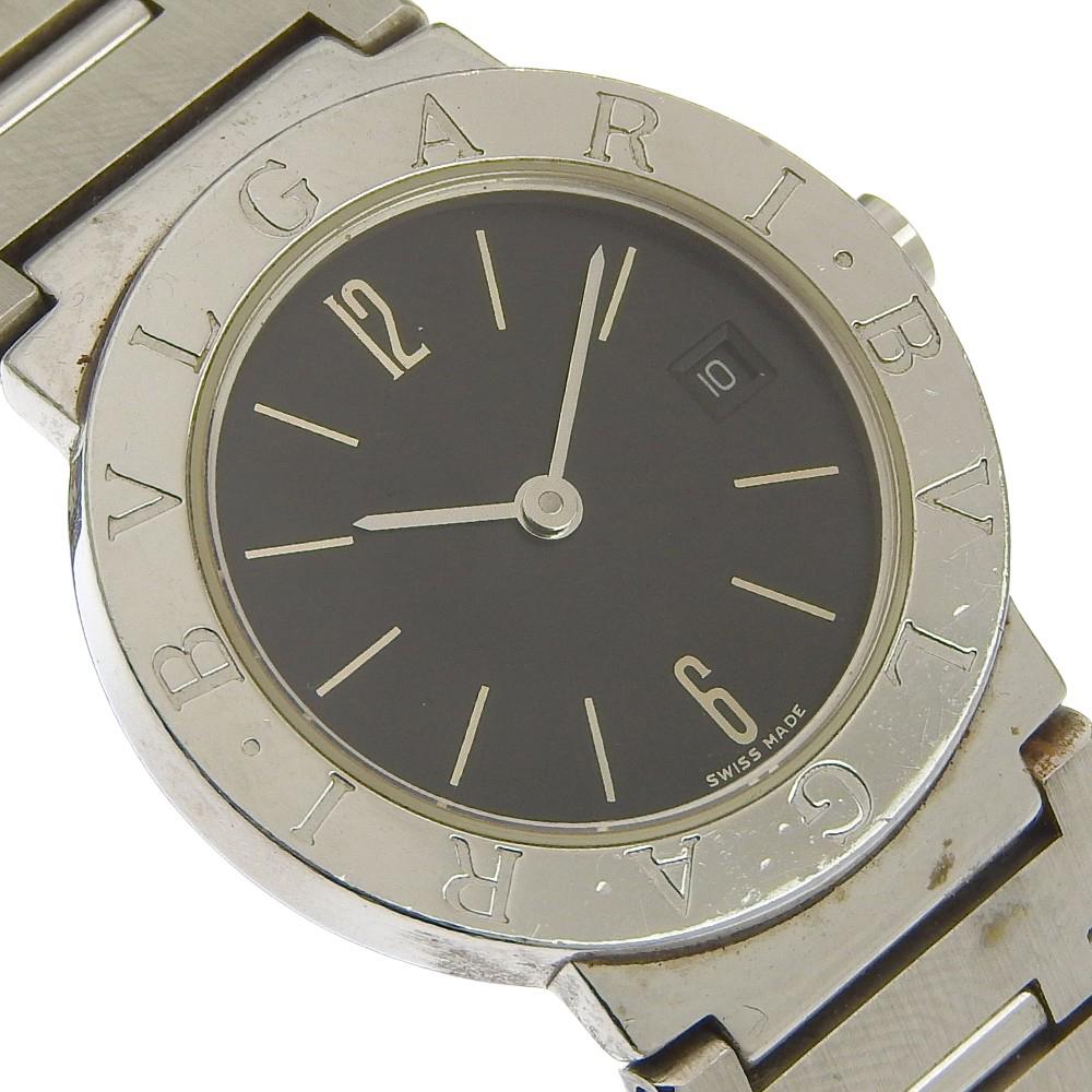 Bvlgari Bvlgari Bvlgari Watches BB26SSD blackDial Stainless Steel Quartz Analog Display Women Used