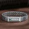 Tang Graspatroon Zes-karakter Mantra Ring Ring Verstelbare Armband Heren Trend Retro Trend Persoonlijkheid Heren Eenvoudig 2026