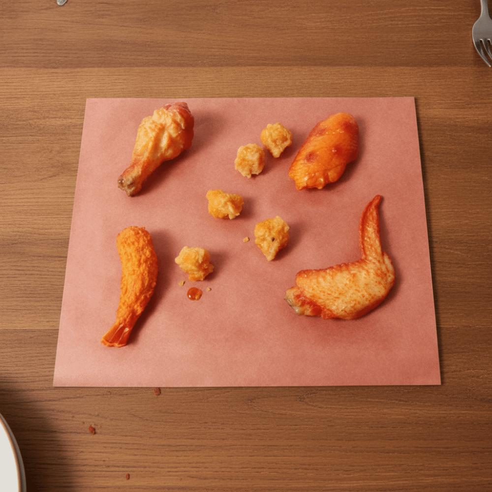 Papier d'emballage pour viande fumée épais Papier de cuisson résistant à la chaleur Bœuf