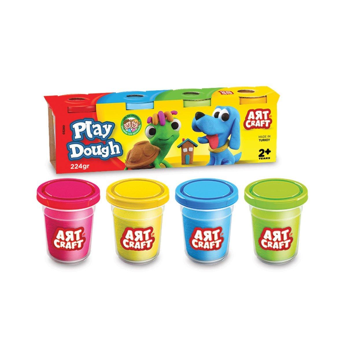 

03280 Тесто для лепки Art Craft из 4 частей 224 гр - Дедушка