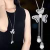 Women's Zodiac Ox Long Sweater Necklace - High-End Fashion Pendant