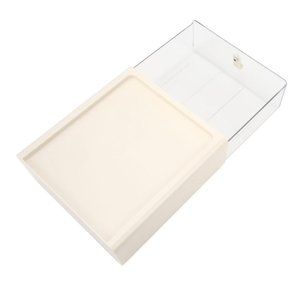 Transparent Material Drawer Storage Box Large Capacity Stackable Storage Bins  Home