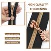 5/10/30Pcs 5# Zipper Puller for Nylon Zip Clothes Bags Decor Zips Slider Handle Sunflower Zippers Head Repair Sewing Supplies