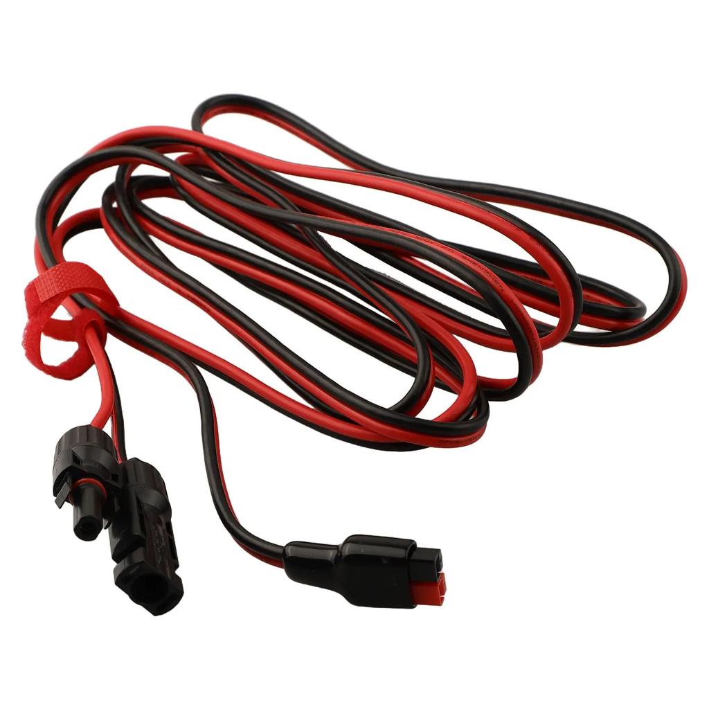 Environmentally Friendly PVC Renewable Energy Setup Solar Extension Cord Portable Power Station Cable 12AWG Tinned Copper Wire