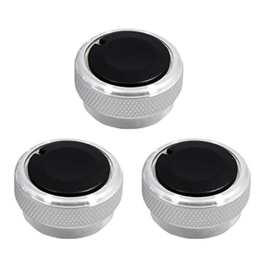 3Pcs/Set Car Air Conditioner AC Switch Knob Heat Control for Focus Max Mondeo