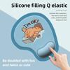 1Pc  Cartoon Animal Silicone Wrist Pad Mouse Rest Desk Mat Mouse Pad Stain-Resistant Computer Accessories