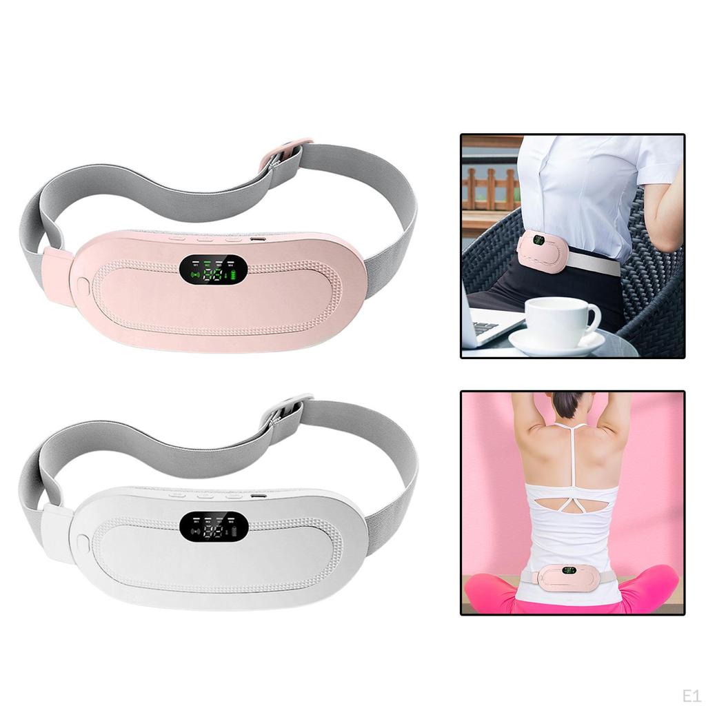Heating Pad Warming Waist Belt 3 Heat Settings Adjustable for Women and Girl