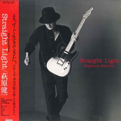 LP Record KENICHI HAGIWARA - Straight Light MOON28040 MOON 1987 Japan Obi Japanese Pop/Rock