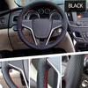 DIY Car Steering Wheel Hand Sewing Cover Microfiber Leather Car Wheel-Cover Breathable Steer Cover Cubre Volante Auto