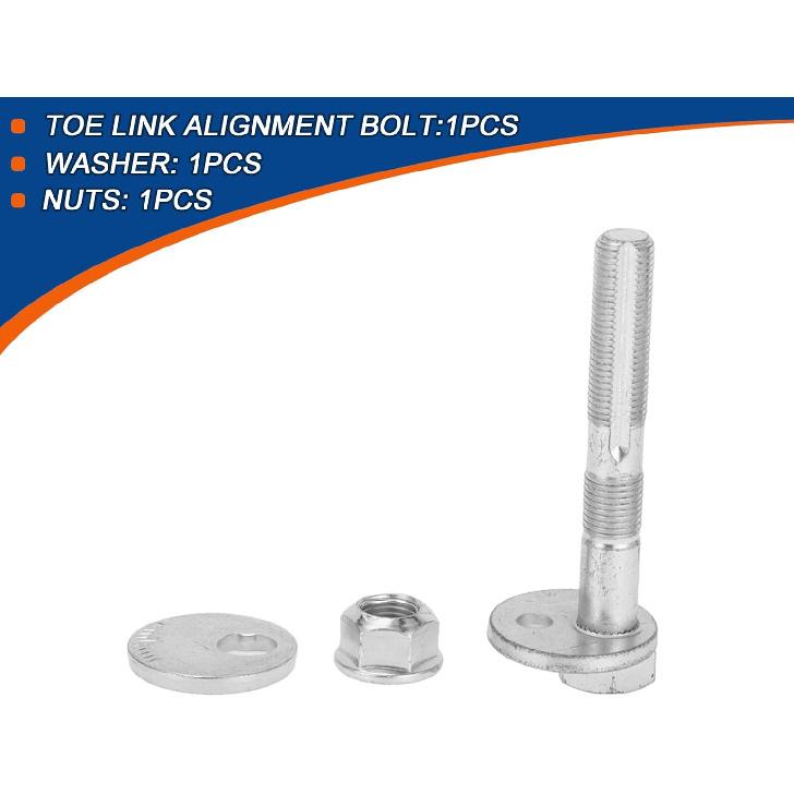 ACROPIX Camber Alignment Bolt Rear Alignment Bolt for Toyota Highlander 2008-2018 for Lexus RX350 2010-2022 with Nuts Washers No.48409-48030