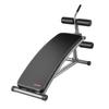VEVOR Sit Up Bench, Curved Decline Ab Bench with Reverse Crunch Handle, with 6 Adjustable Height Setting, Heavy Duty Steel