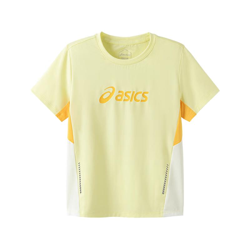 ASICS Kids' Moisture-Wicking Elastic Sports Tee