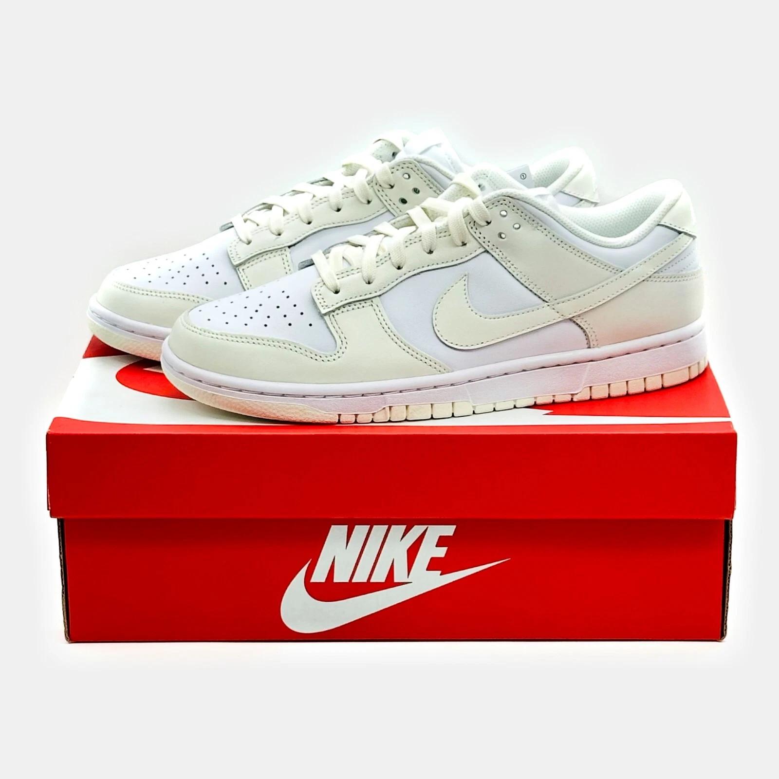 DD1503-121 Nike Dunk Low Retro Coconut Milk Cream Sail Ivory Beige (Женский) US 8.5W