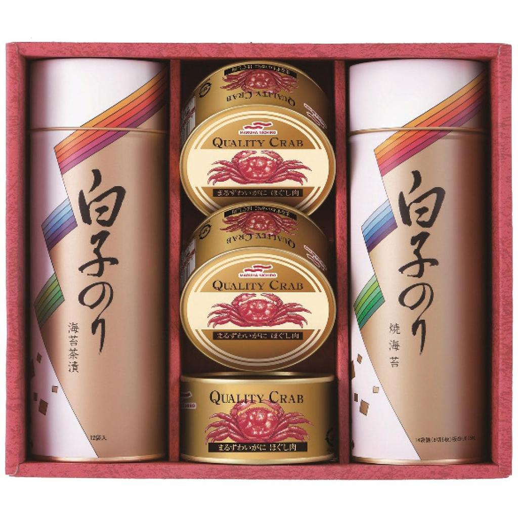 Shirako Nori Combination of Ochazuke and Canned Crab (seaweed Milt) - Seaweed, SN-600
