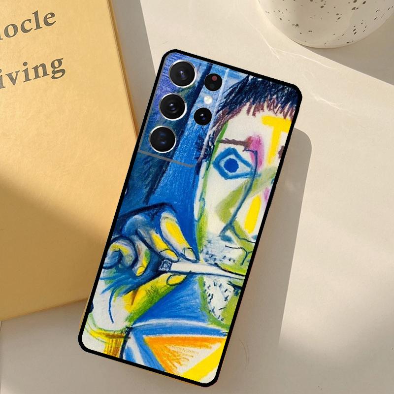 

Picasso Abstract painting Art Phone Case For Samsung Galaxy S23 S20 S21 S22 S24 S25 Ultra S9 S10 Plus S25 FE Cover Shell Galaxy S23 Plus