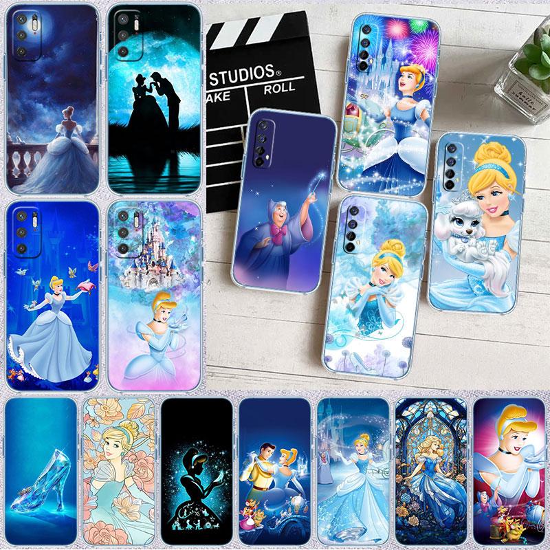 Cinderella Transparent Phone Case for Motorola Moto G7 G8 G9 G84 G85 G73 G24 G15 Z2 Play Power Plus