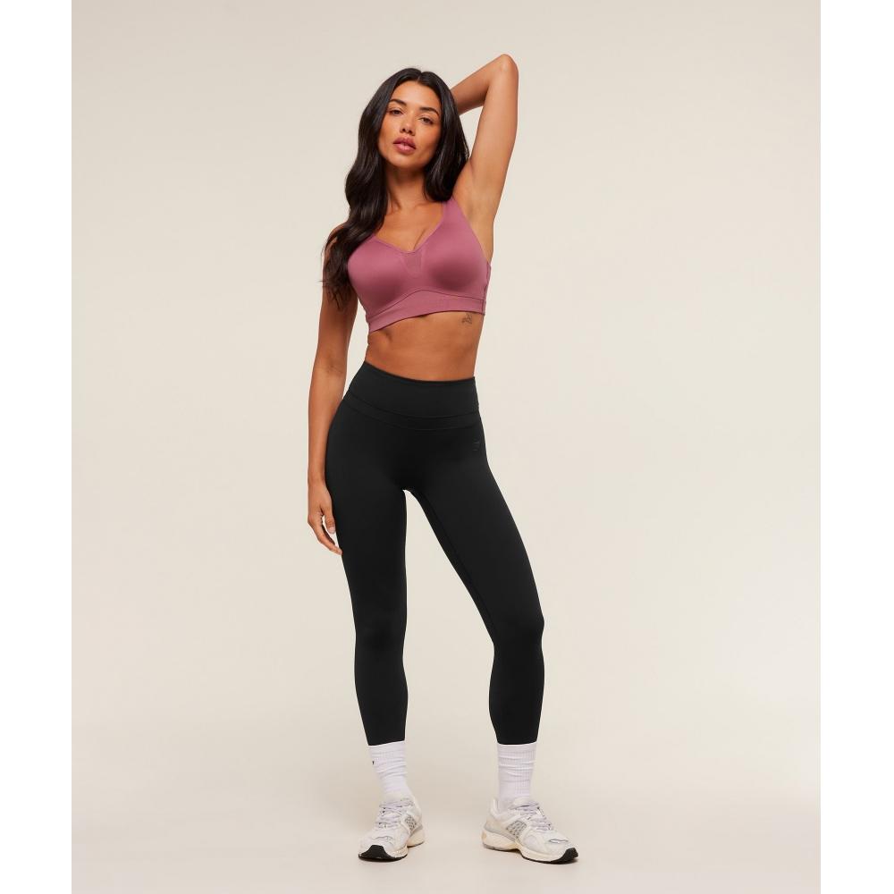 Gymshark High Support V Neck Sports Bra Reset Pink B3b3l Kc2j