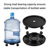 Mobile Platform For Large-Capacity Bottle With Thickened Design And Flexible Caster Wheels For Effortless Movement