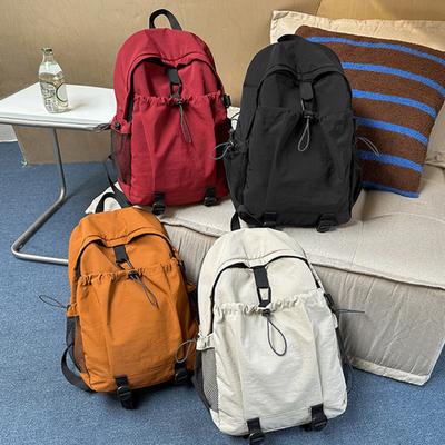 Unisex Reise-Rucksack Wasserdicht Schüler Schultasche Leichtgewicht Großes Fassungsvermögen Tagesrucksack mit Mehreren Fächern für Pendeln Schule Wandern