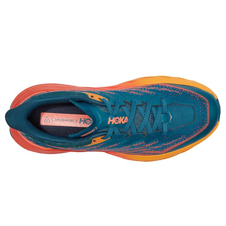 HOKA One One Speedgoat 5 Wide 'Blue Coral Camellia' Women's 1123160-BCCML
