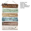 Bedroom Wall Accent Inspirational Wooden Hanging Sign, Summer Surf Kids Positive Quote Plaque, Decorative Wood Plaque Farmhouse String Sign