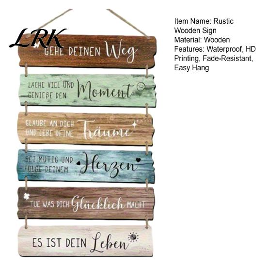Bedroom Wall Accent Inspirational Wooden Hanging Sign, Summer Surf Kids Positive Quote Plaque, Decorative Wood Plaque Farmhouse String Sign