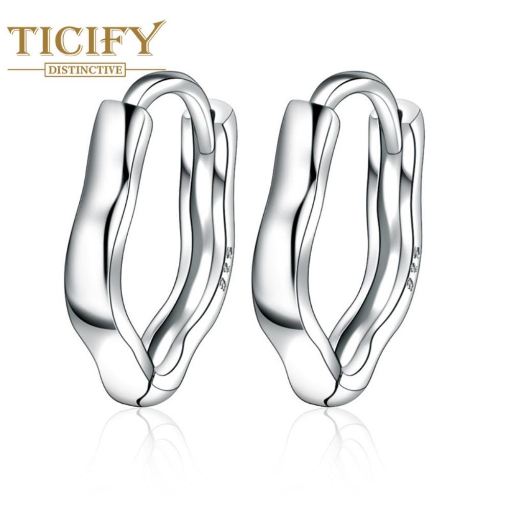 

Серьги с индивидуальной кривой темперамента, женские простые украшения для ушей, литературный геометрический дизайн, сенсорная пряжка для ушей