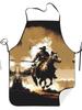 Horse Apron Cook Restaurant Printed 2D Print Design