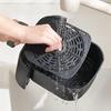 Friggitrice ad aria multifunzionale per uso domestico di grande capacità 8,8 litri Schermo touch intelligente trasparente Friggitrice elettrica in acciaio inossidabile Friggitrice ad aria completamente automatica