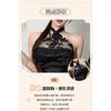 Sex Underwear Retro Straps Cheongsam Perspective Hollowed Out Split Neck Sexy Temptation Free Uniform Set F546