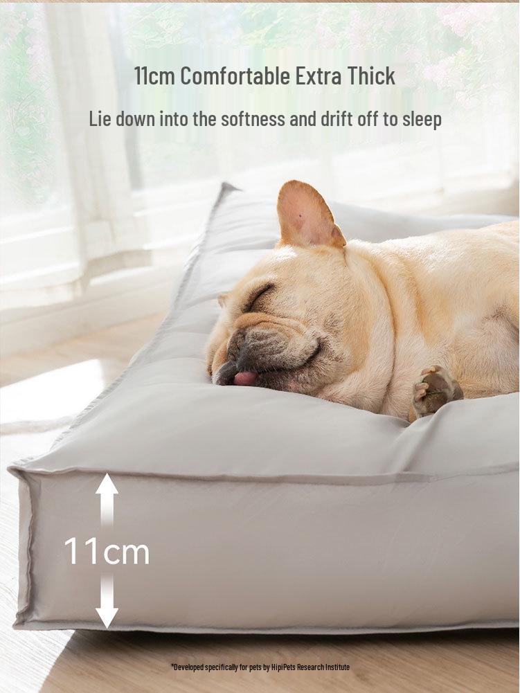 Waterproof, Washable, Non-Stick Pet Bed: Removable Mat for Small & Medium Dogs, Cats - All Seasons, Cross-Border Design