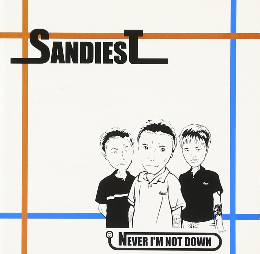 

CD SANDIEST; SANDIEST - Never I m Not Down Japan ObiMusic Others Used