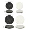 Creative Western Tableware Ceramic Round Steak Pasta Plate Kitchen Utensils Fine Cooking Dishes Black Stone Grain Flat Plate
