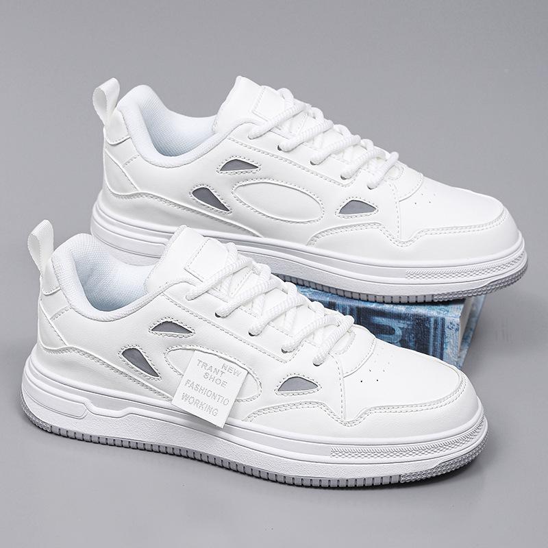 Trend 202546 Large Size Thick Student Little White Shoes Foreign Trade Casual Shoes Sole Board Sports Shoes Shoes Men's Shoes 47