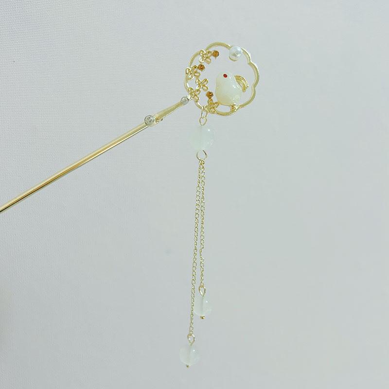 Ancient Style Hairpin Collection: Elegant Updo Hanfu Accessories for Women