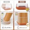 DEWEL Chair Leg Covers, 16-Pack, Thick Bottom, Chair Leg Caps, Noise Reduction, Scratch Prevention, Non-Slip Silicone Felt Sheets, Compatible with Des