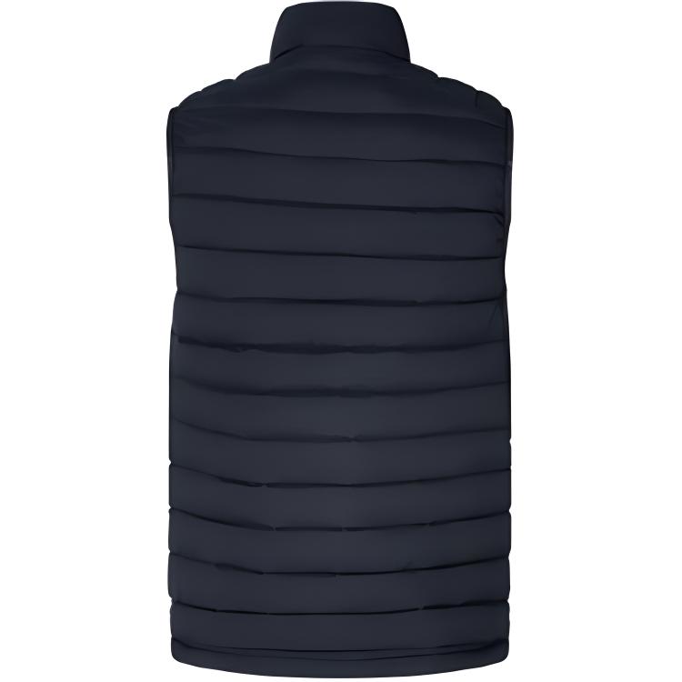 Asics Logo Outdoor Casual Sports Zip-Up Stand Collar Vest Men Vests Black 2031E863-001