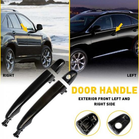 Außentürgriff Schwarz Vorne Hinten Links Rechts Für 2007-2011 Toyota Camry