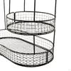 4 Layer Fruit Basket Kitchen Countertop Rack Multiuse Holder Metal Mesh Fruits Stand for Bread